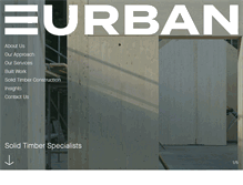 Tablet Screenshot of eurban.co.uk